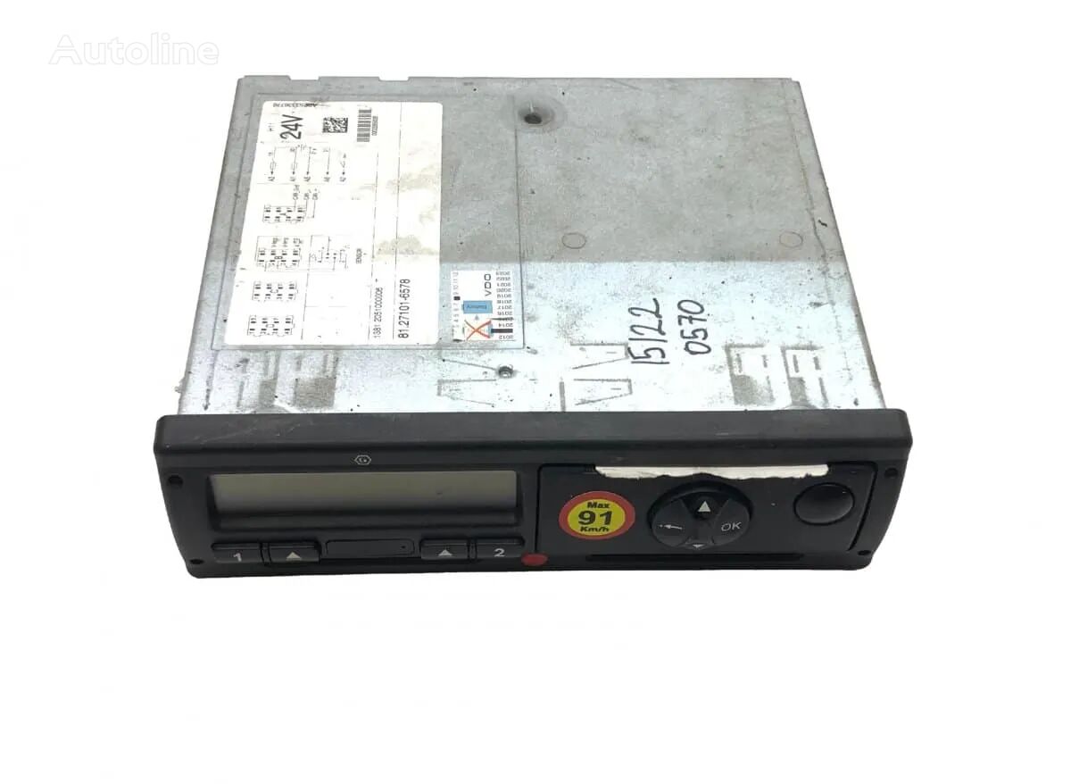 Tahograf tachograph for MAN 24V, cod 81271016578 truck