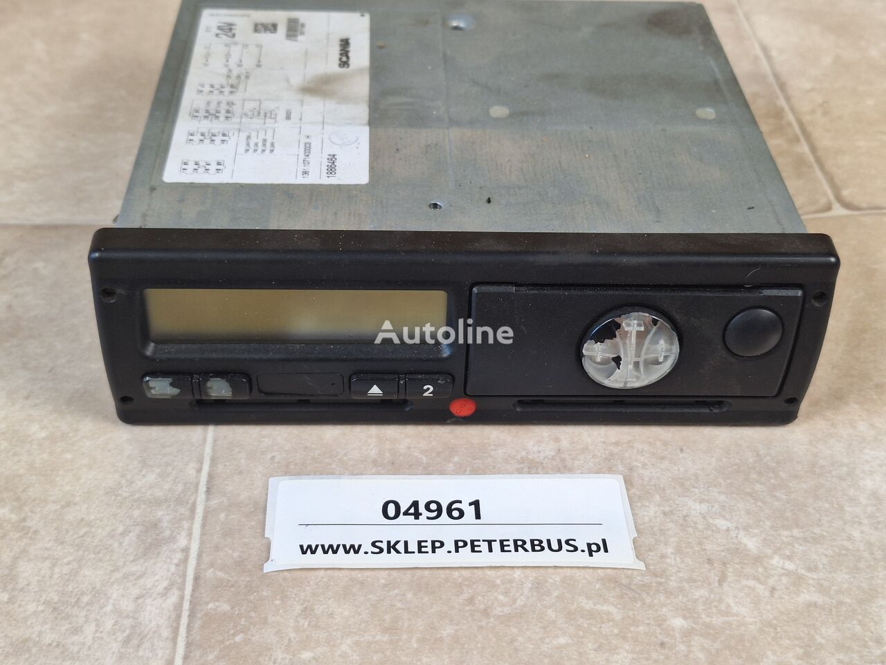 VDO nr 1381.1071400003 tachograph for bus