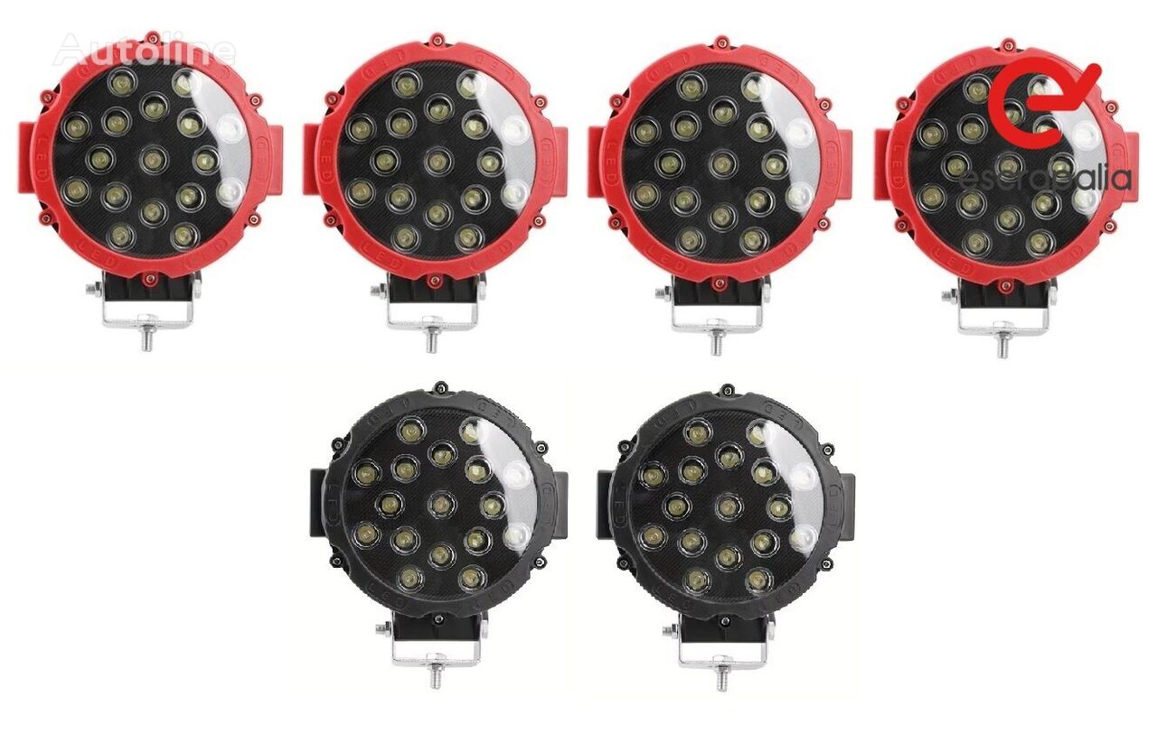 feu arrière Lote de 6 Focos LED 12V 51W para Vehículos Todoterreno o Quads ( pour moto