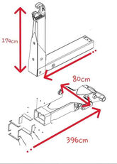 144 G/460 M661-5527 tow bar for Scania 4 - series truck for sale - Image 8 | Autoline ZM 144 G/460 M661-5527 tow bar for Scania 4 - series truck | Image 8 - Autoline