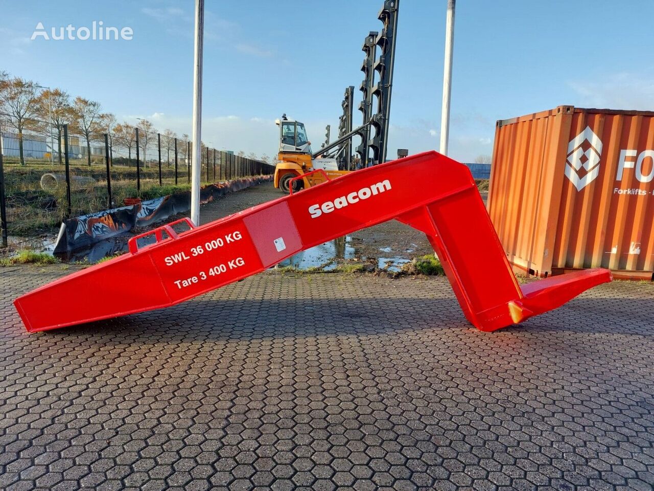 Seacom Gooseneck SH36 XT hengerfeste for semitrailer