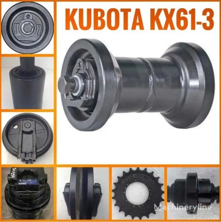 rodillo inferior para Kubota KX61-3 miniexcavadora