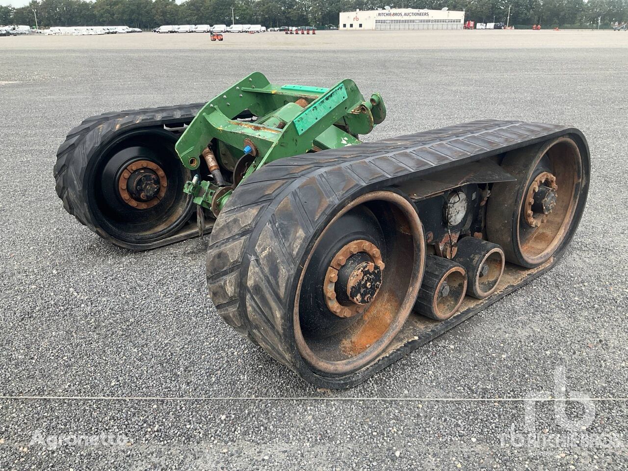 système de chenilles Claas TERRA TRAC Tracks pour tracteur à chenilles Claas TERRA