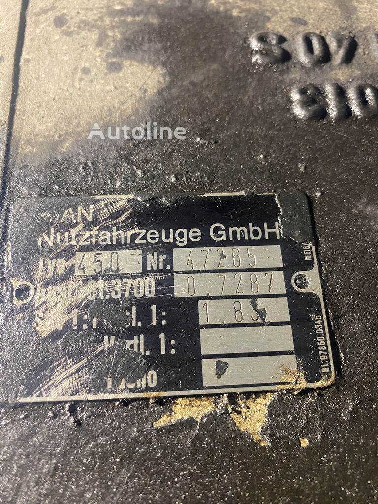 Skrzynia rozdzielcza MAN G 450 4x4 do ciężarówki - Autoline