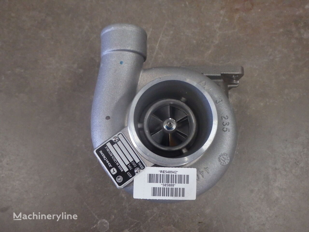 turbocharger John Deere RE548942 RE-548942 untuk excavator John Deere