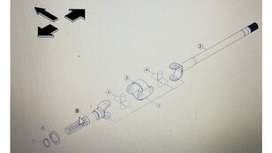крестовина карданного вала 00 для трактора колесного Claas Axion 870-810 stage4