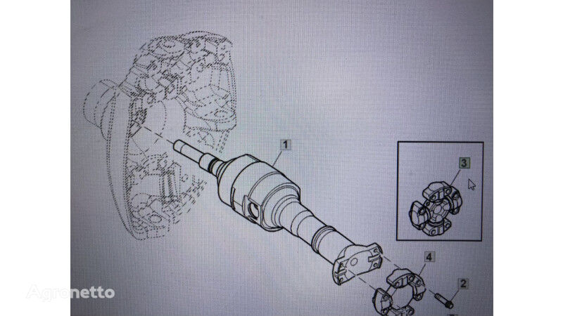 John Deere RE307561 junta universal para John Deere 8345R 7200R 7 tractor de ruedas