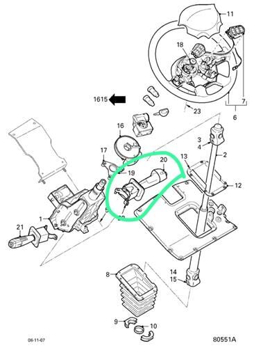Commutateur de colonne de direction 1892962 pour camion DAF XF 105 à vendre | Autoline CI Commutateur de colonne de direction 1892962 pour camion DAF XF 105 - Autoline