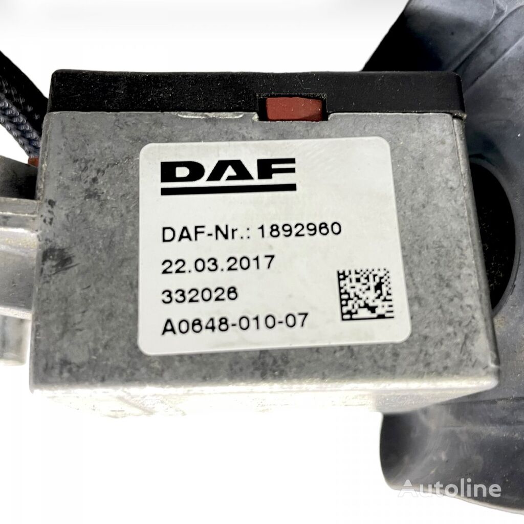 DAF XF106 (01.14-) understeering switch for DAF XF106 (2014-) truck tractor