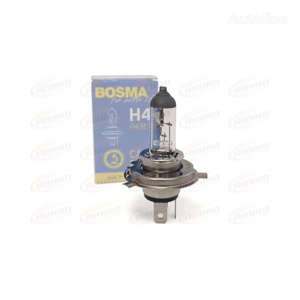 BULB H4 24V 75/70W P43 BOSMA bombilla coche para BULB H4 24V 75/70W P43 BOSMA camión