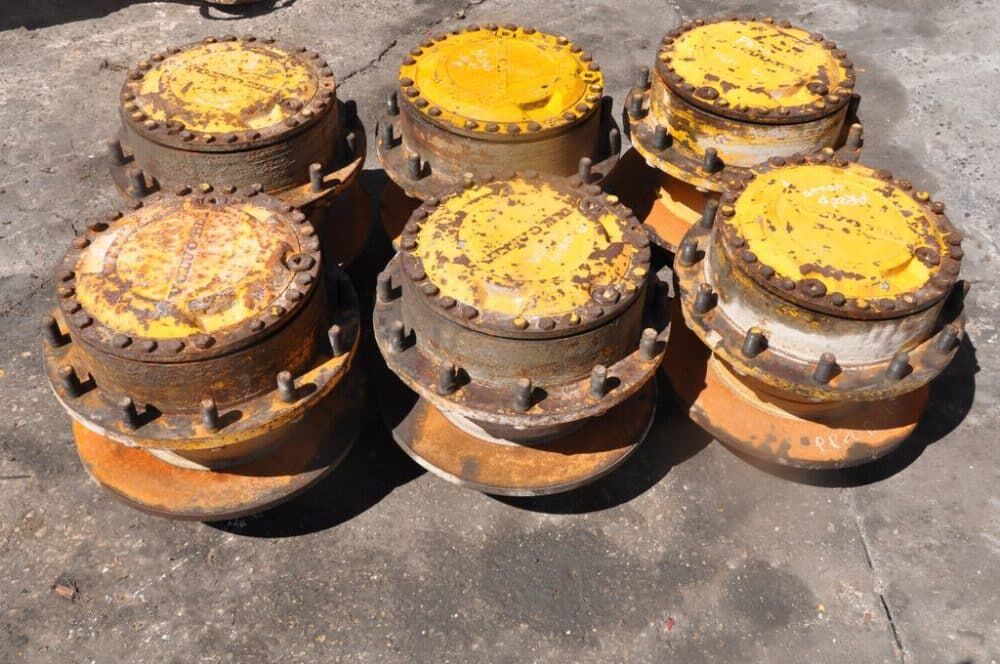 wheel hub for Volvo A25 articulated dump truck