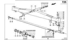 moyeu Claas 0007696030 pour moissonneuse-batteuse Claas Lexion 560