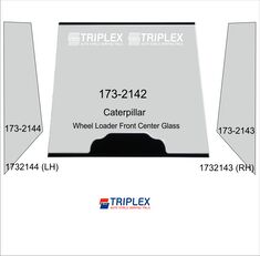 Windschutzscheibe für Caterpillar Radlader