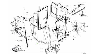 002204120 wiper blade for Krone Big M II mower