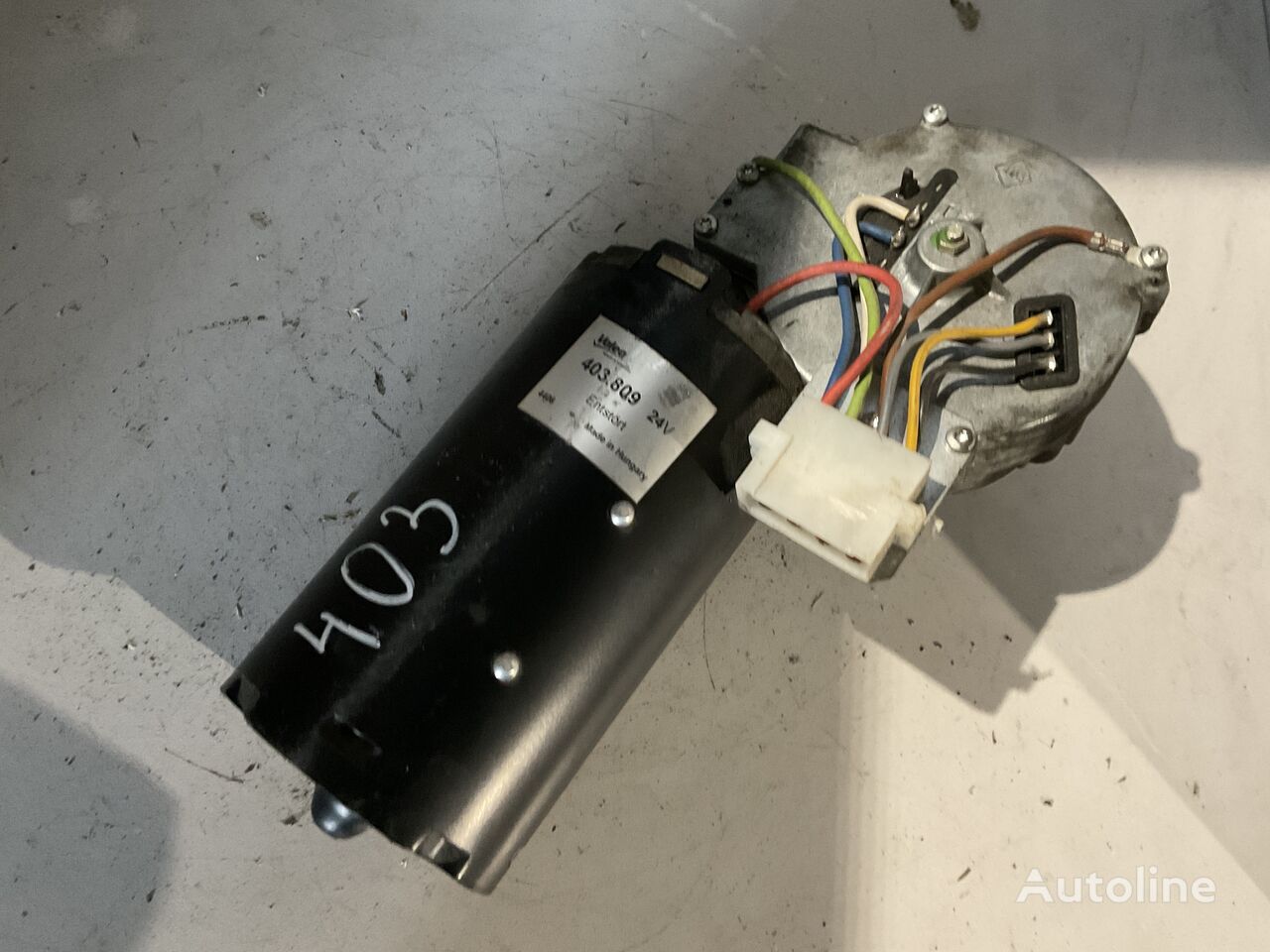 Moteur d'essuie-glace Mercedes-Benz 0345 Valeo pour bus Mercedes-Benz 0345 - Autoline