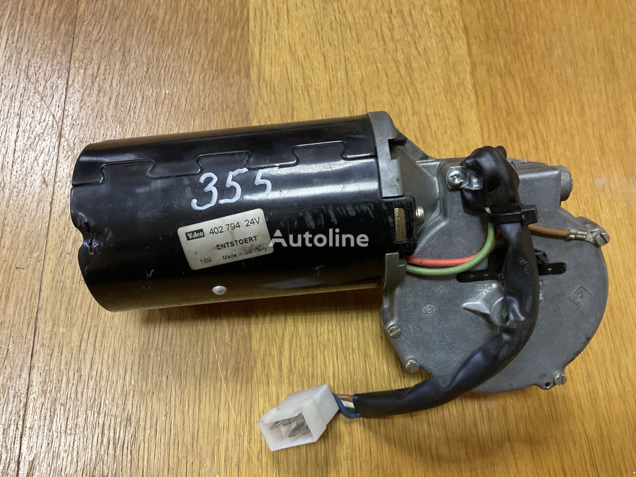 버스 Setra 313UL용 와이퍼 모터 Valeo wiper motor for SETRA S313 UL bus 402.794 - Autoline