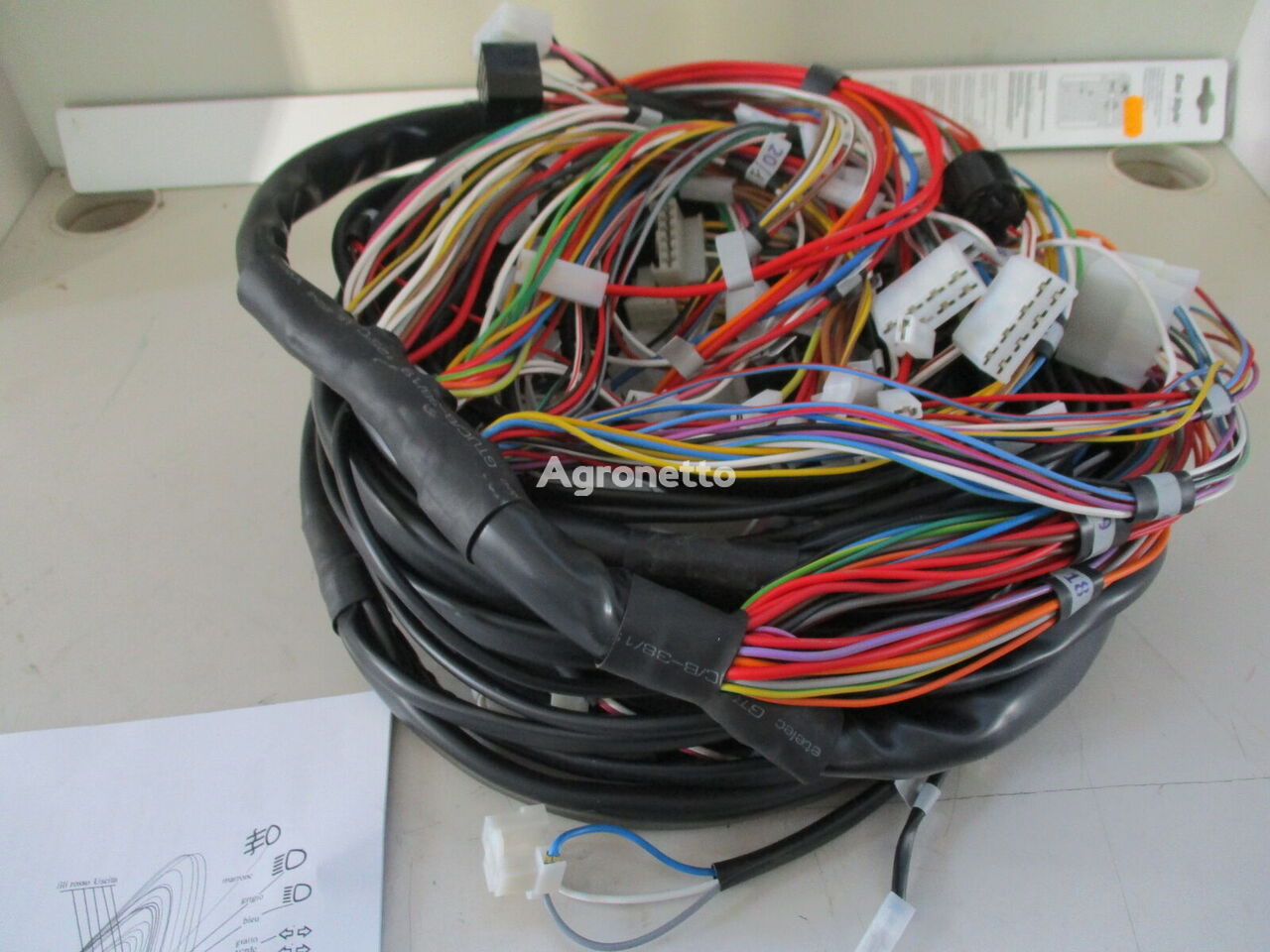 FIAT 115-90/130-90/140-90/160-90/180-90 wiring for FIAT 115-90/130-90/140-90/160-90/180-90 wheel tractor