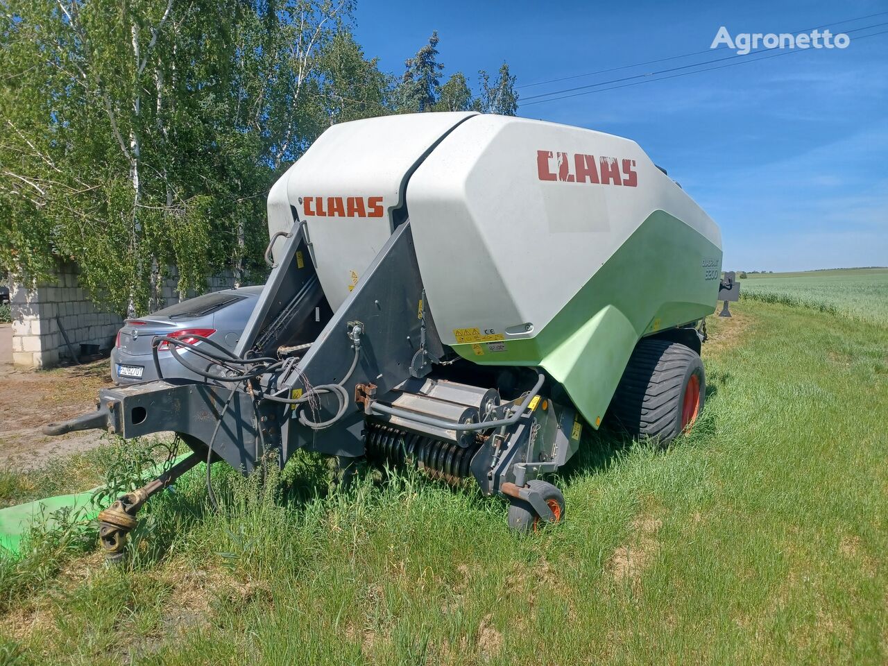 Claas Quadrant 3200 balirka za četvrtaste bale