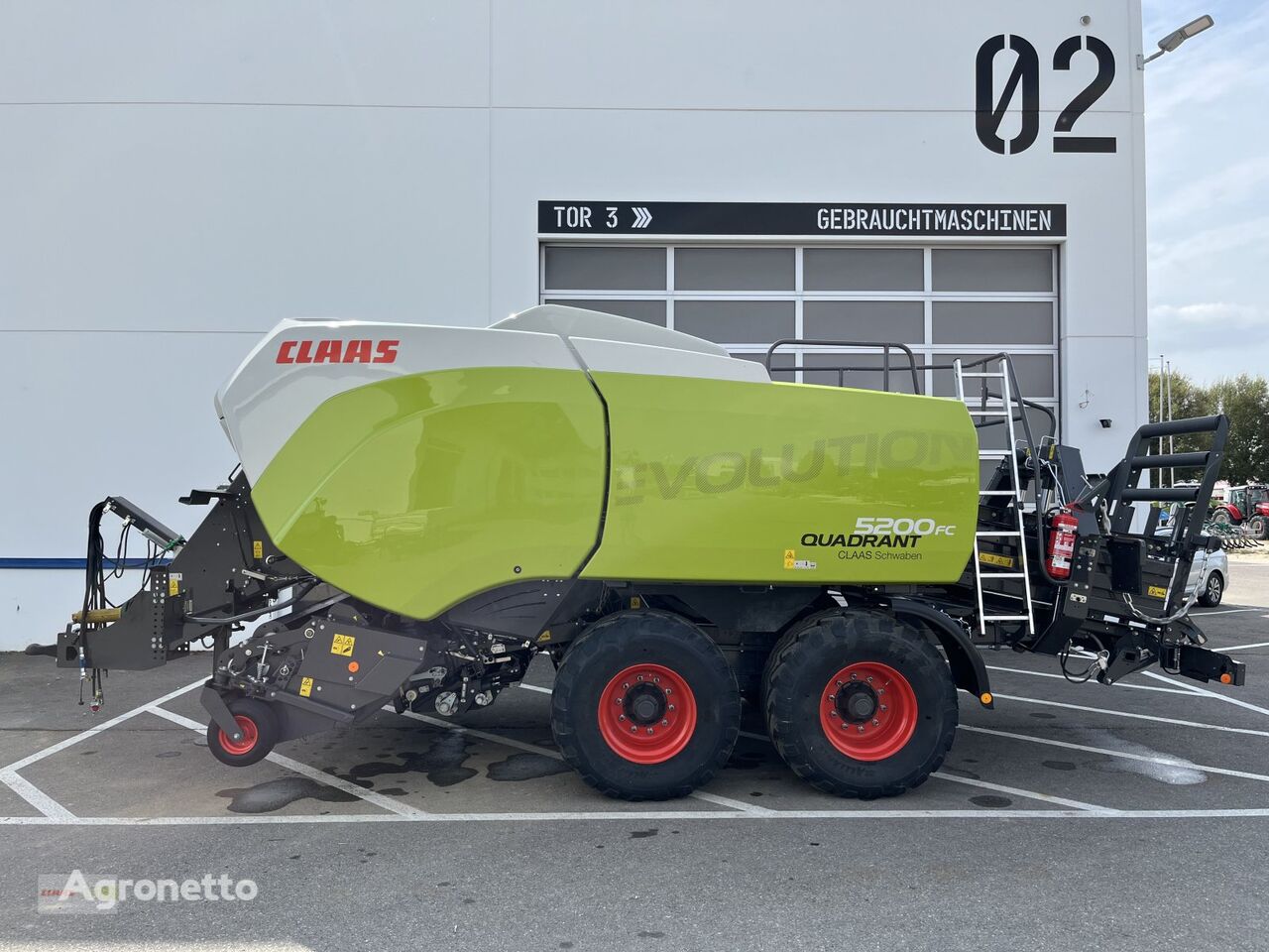 presse à balles carrées Claas Quadrant 5200 FC