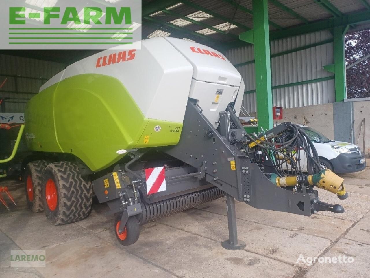 lis na hranaté balíky Claas quadrant 5200 evolution