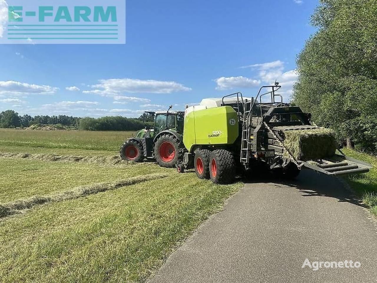 χορτοδετική μηχανή Claas quadrant 5200 fc t+st 51 messer