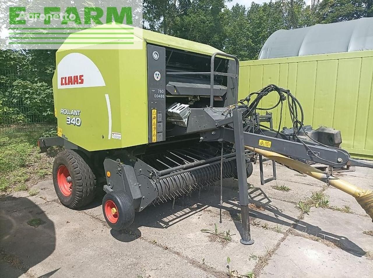 Claas rollant 340 square baler