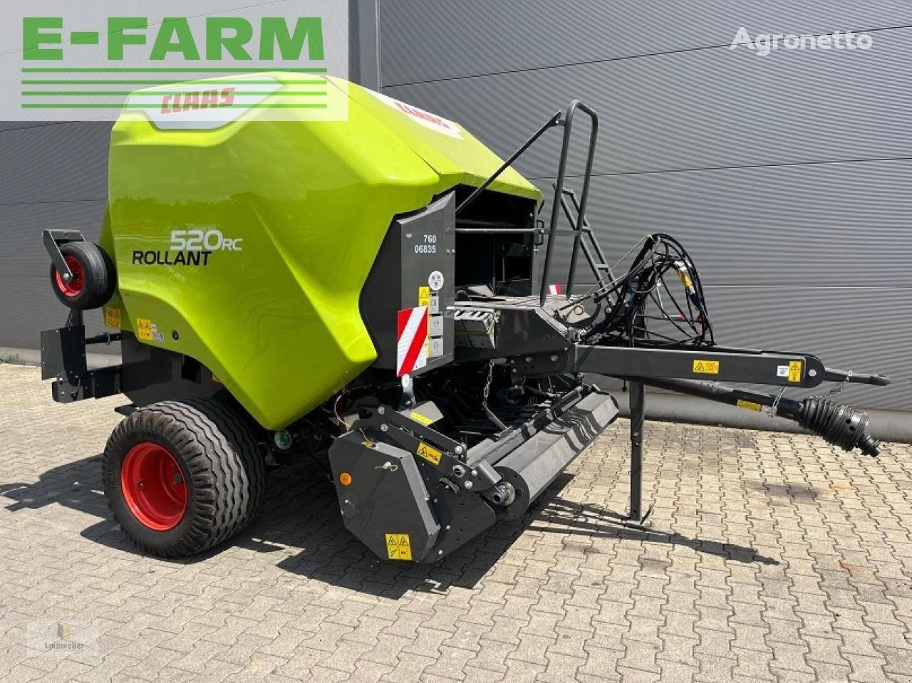 Claas rollant 520 rc Quaderballenpresse