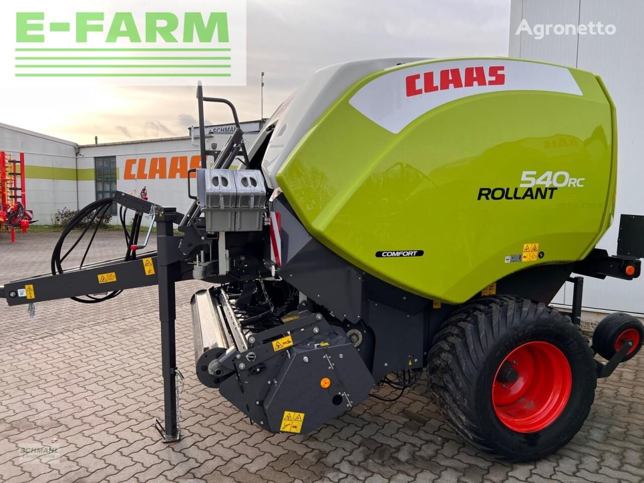 Claas rollant 540 empacadora de pacas