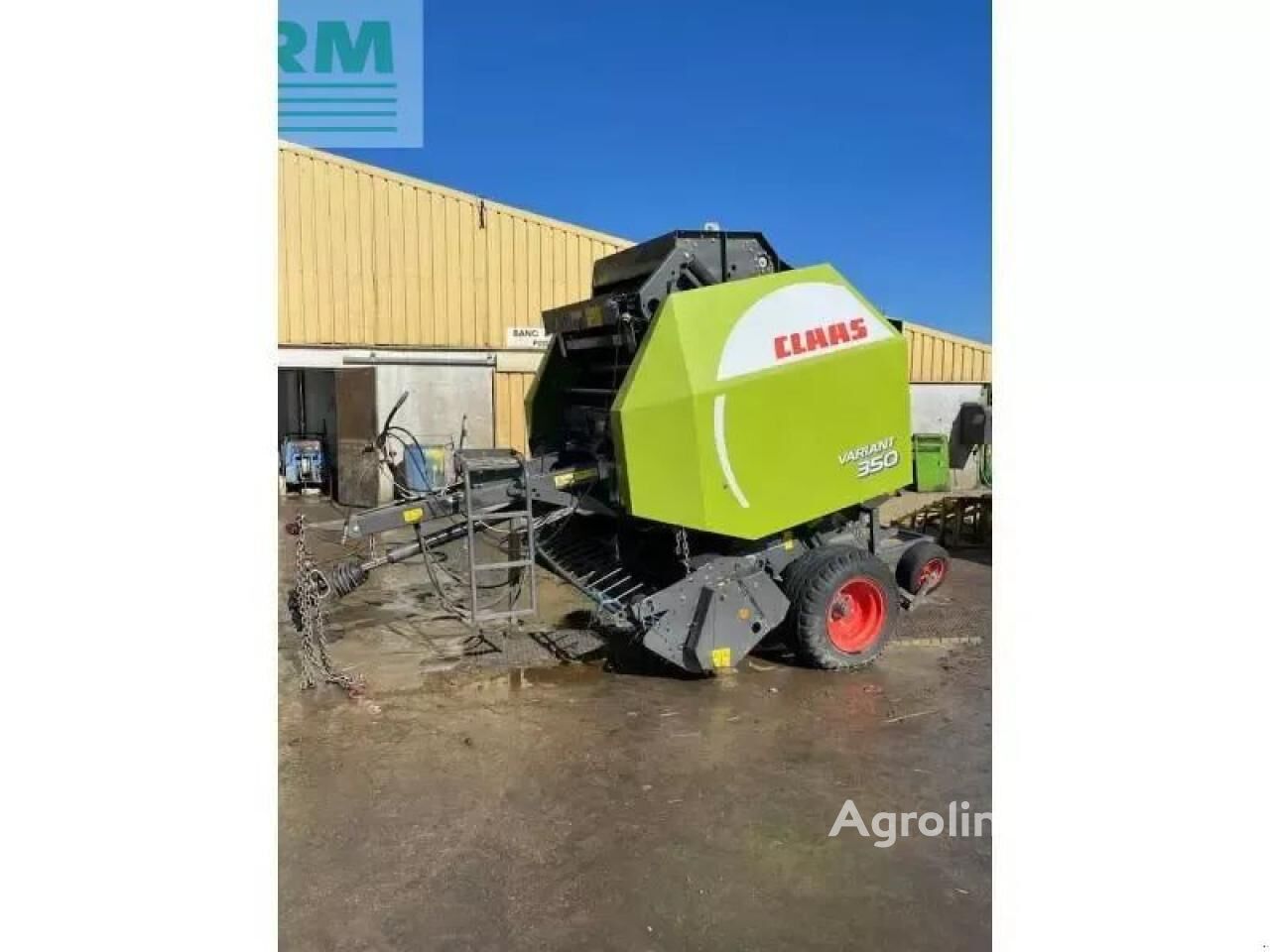Прес-підбирач тюковий Claas variant 350 - Agriline