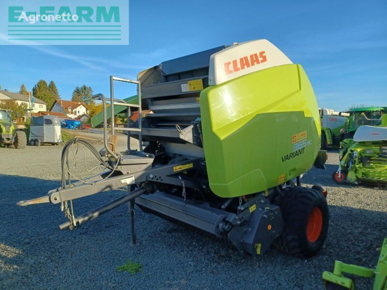 χορτοδετική μηχανή Claas variant 365 rc