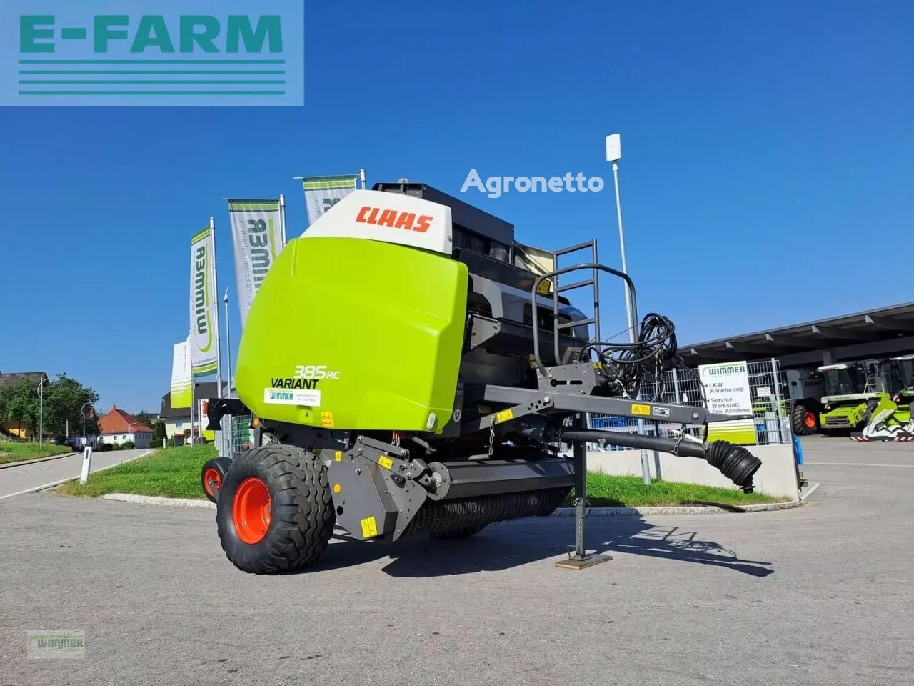 Claas variant 385 rc square baler for sale | Agroline HK Claas variant 385 rc square baler - Agroline