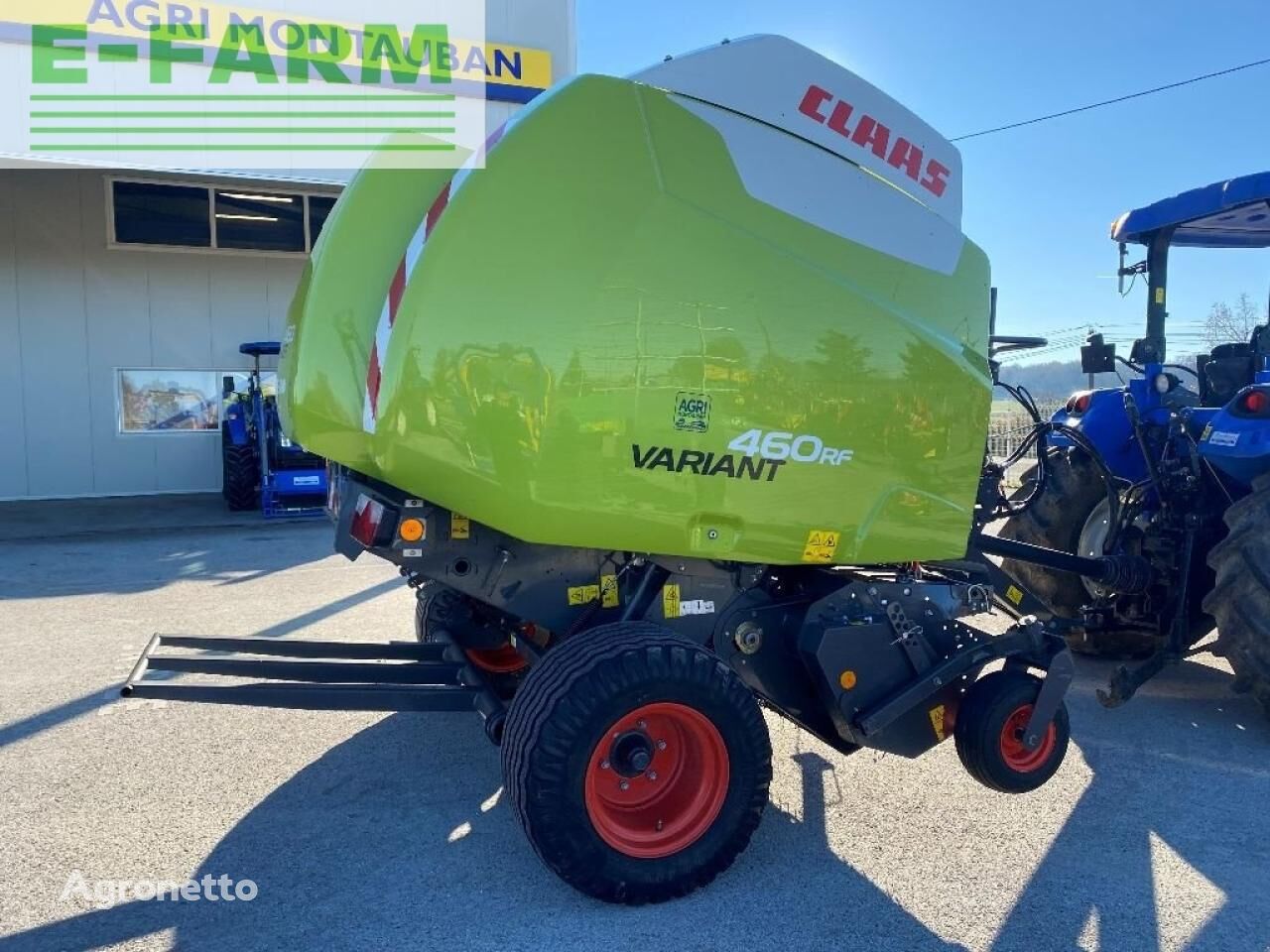 Claas variant 460 rf empacadora de pacas