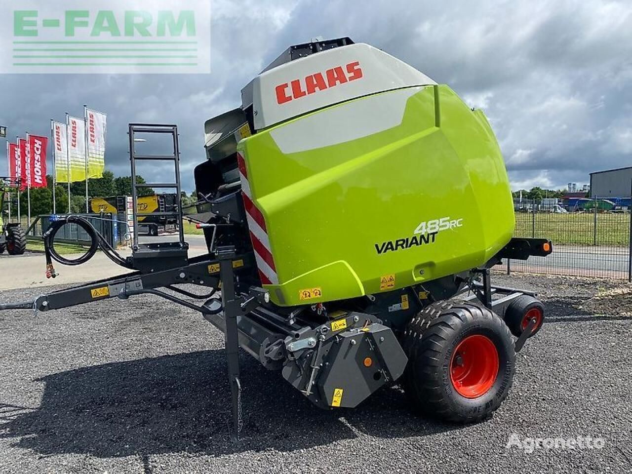 Claas variant 485 rc pro square baler