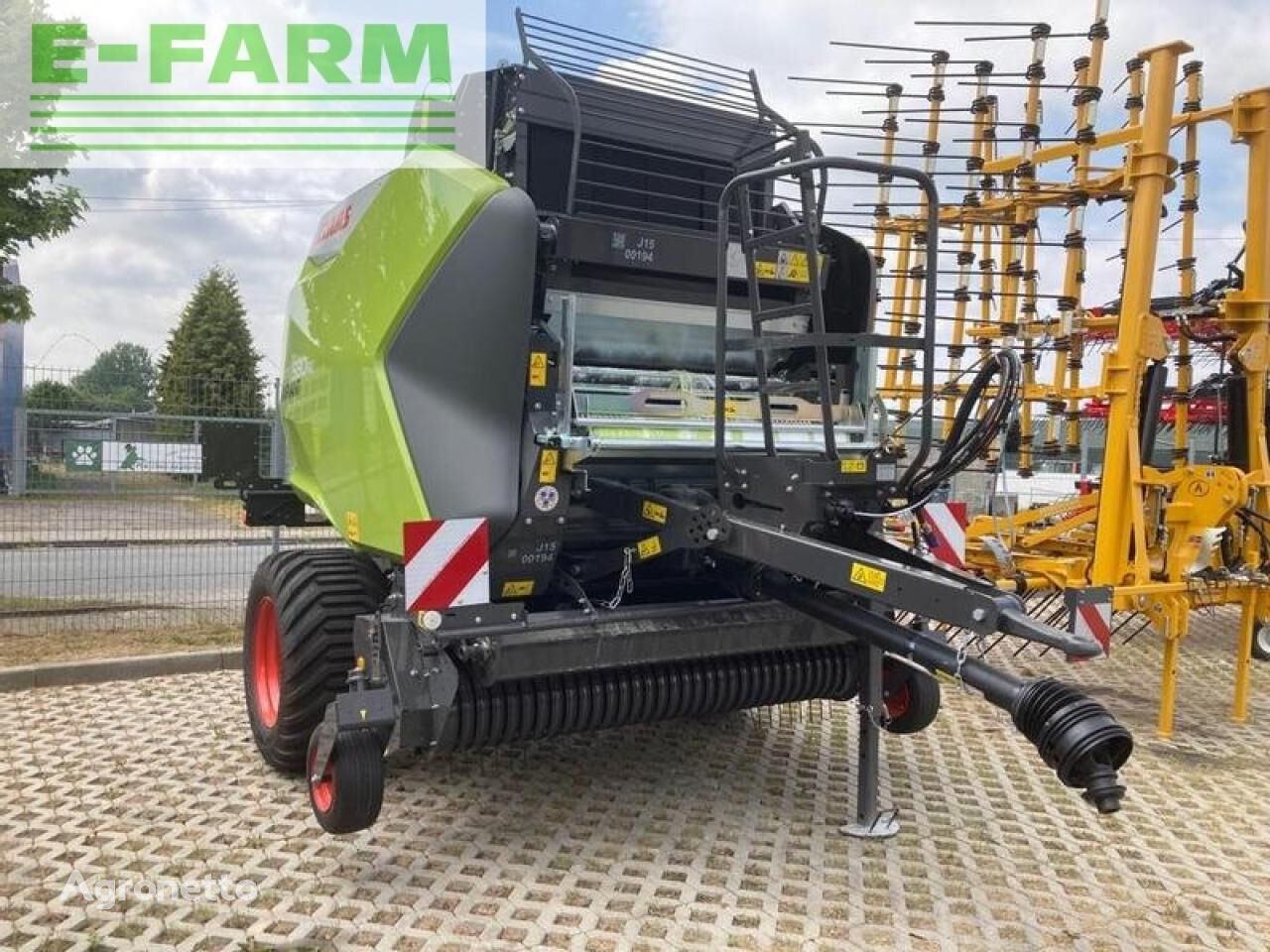 Claas variant 580 rc trend ķīpu prese