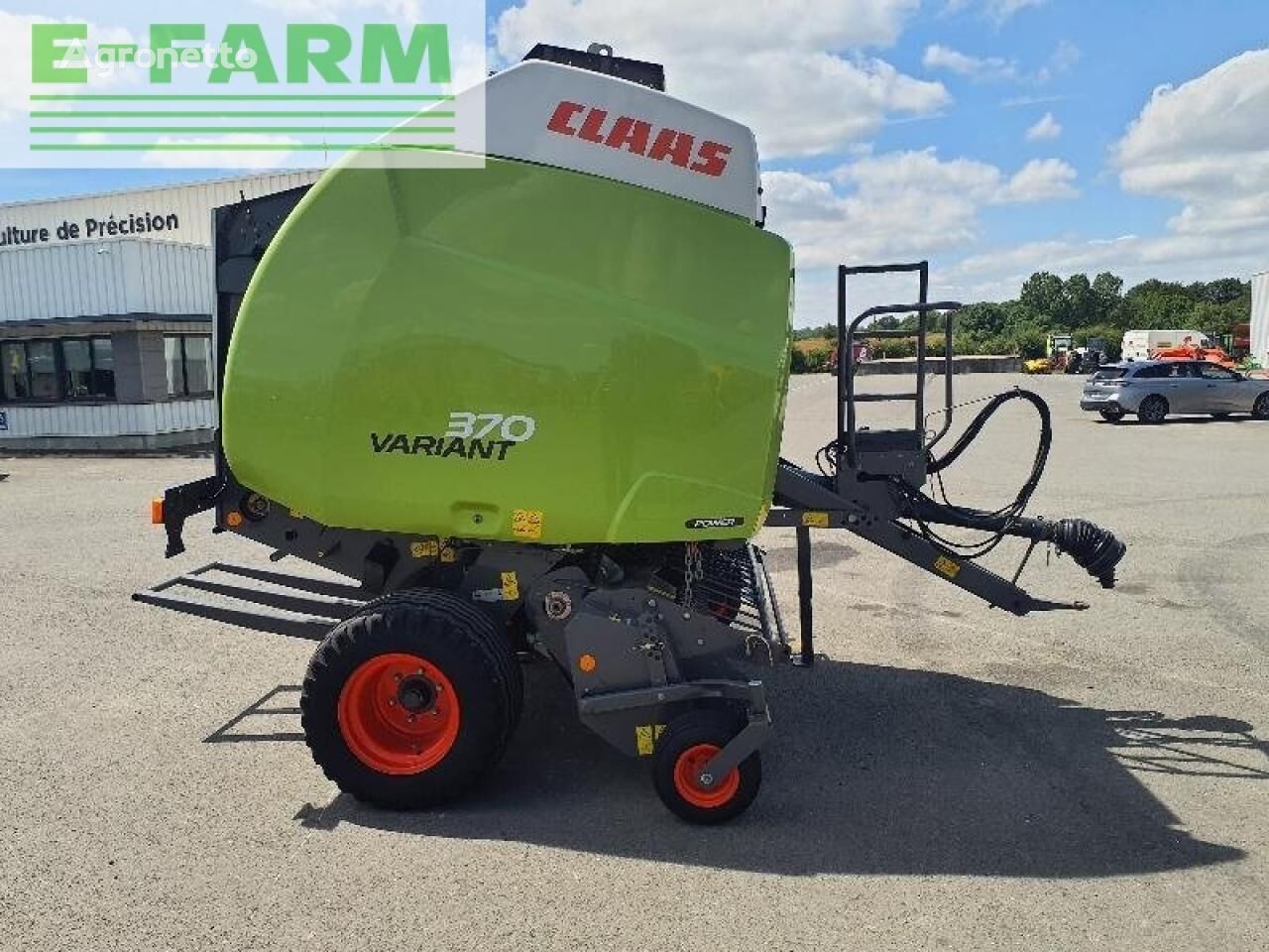 lis na hranaté balíky Claas variant370