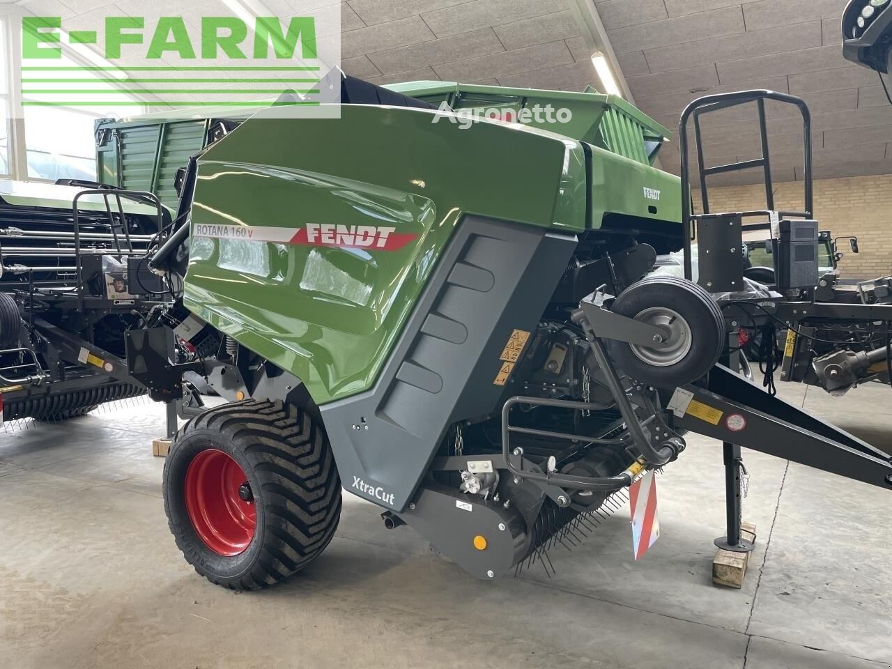 Fendt rotana 160v square baler