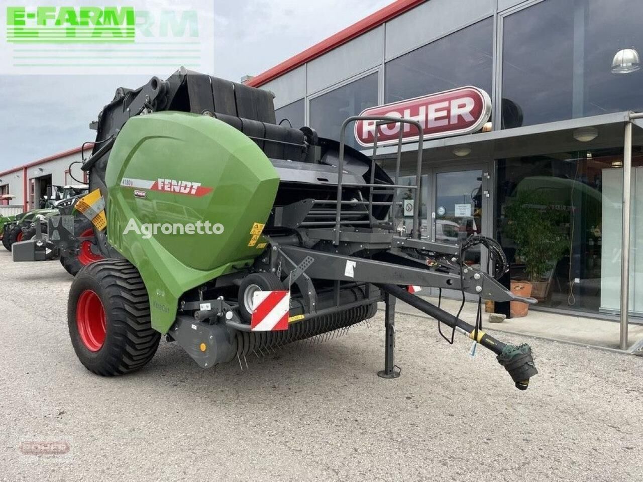 Fendt rotana 4180 vxtra firkantpresser