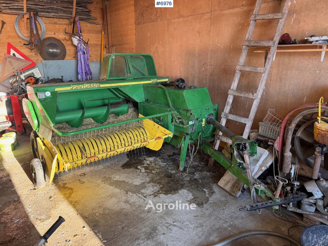 Presse à balles carrées John Deere 349 Firkantpresse - Agroline