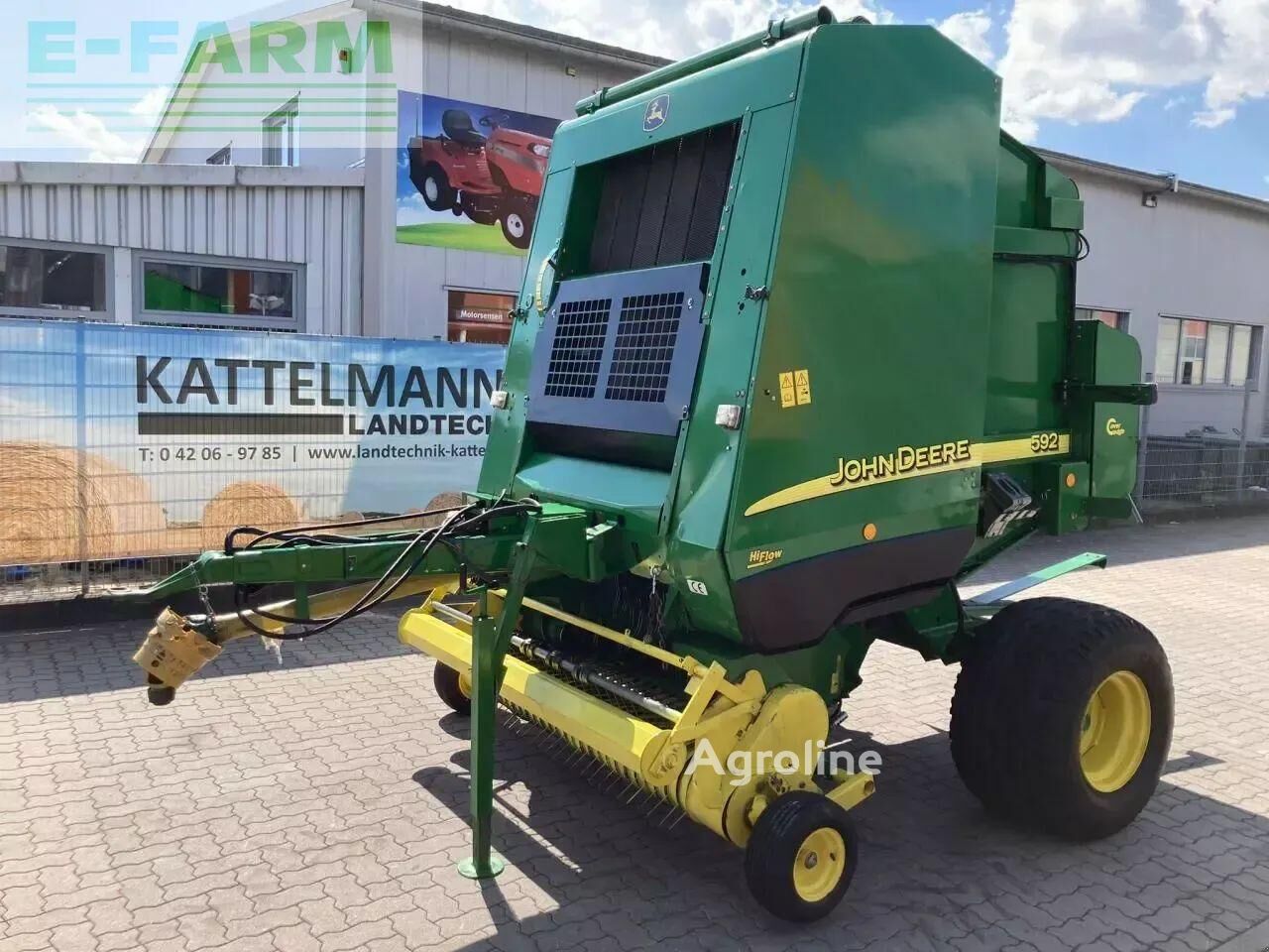Lis na hranaté balíky John Deere 592 high flow-14 messer - Agroline