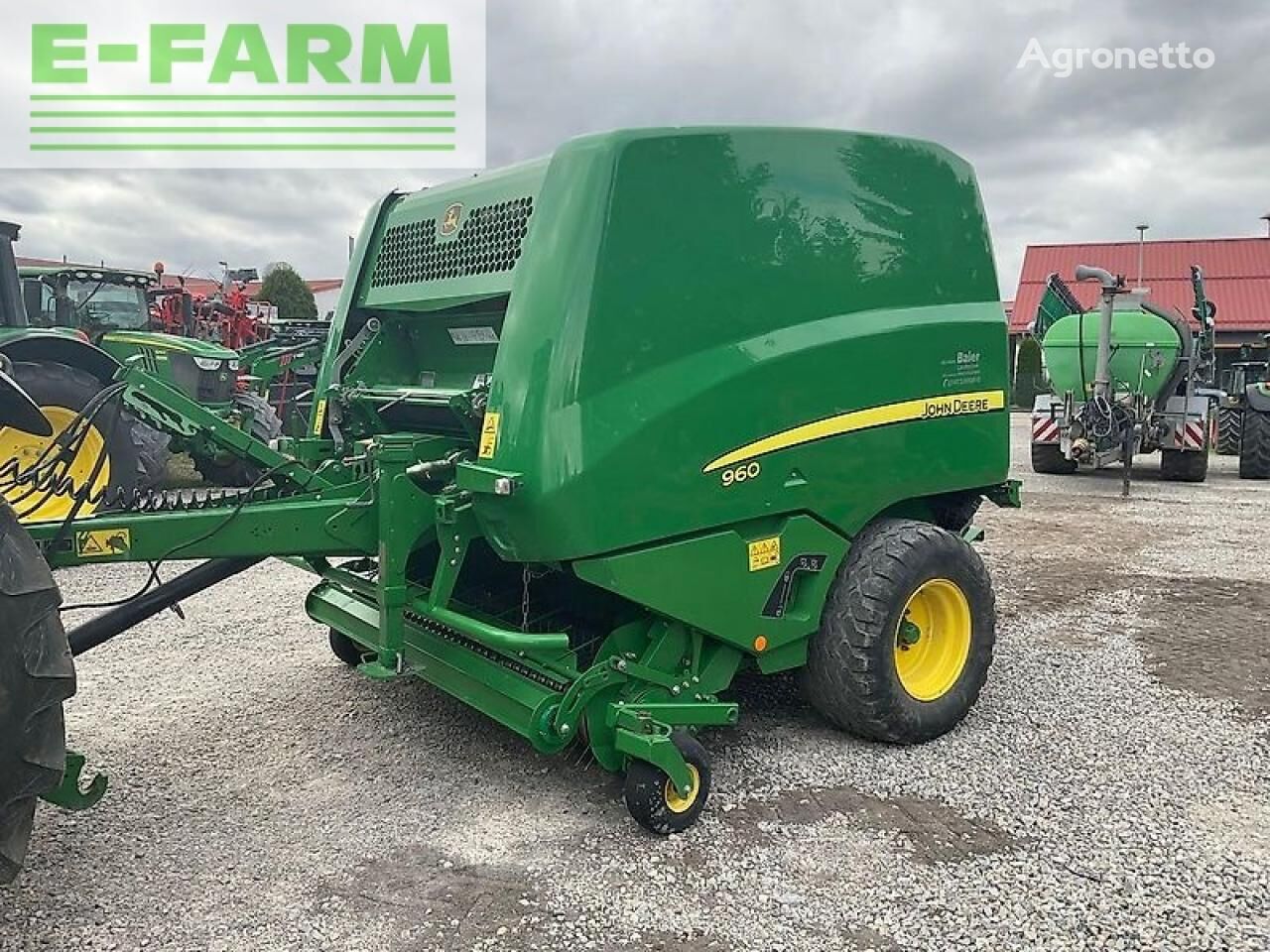 пресс-подборщик тюковый John Deere 960 premium maxicut 25