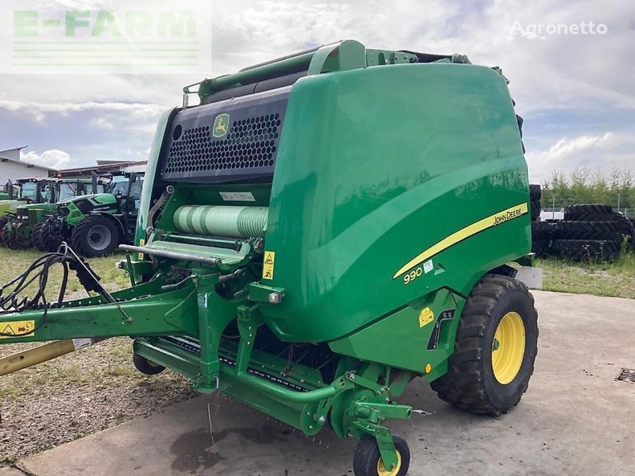 пресс-подборщик тюковый John Deere 990 premium