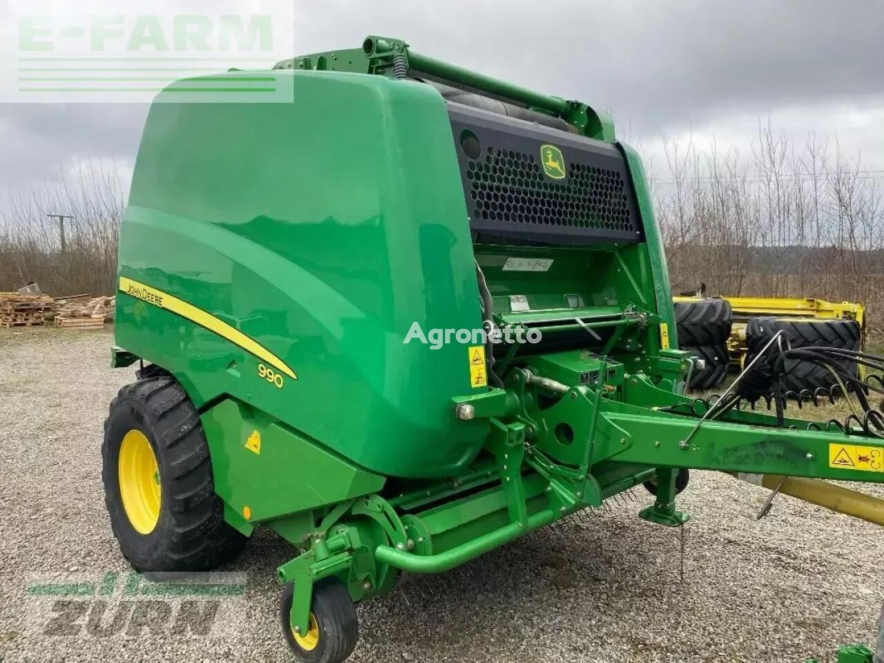Купить пресс-подборщик тюковый John Deere 990 premium | Agroline AZ Пресс-подборщик тюковый John Deere 990 premium - Agroline