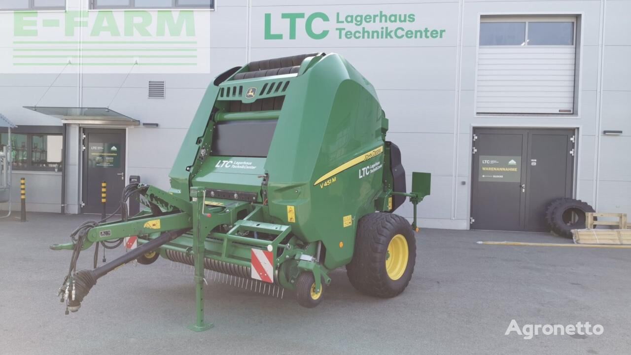 Пресс-подборщик тюковый John Deere V 451 M HC25 - Agronetto