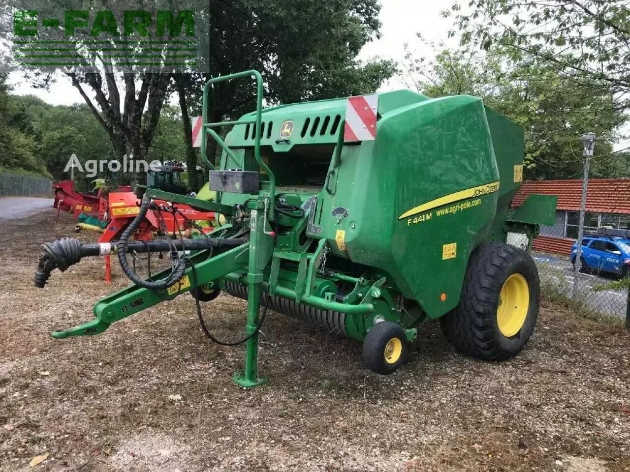 Presse à balles carrées John Deere f 441 m - Agroline