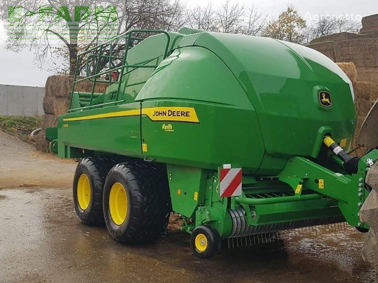 enfardadeira de fardos quadrados John Deere l634