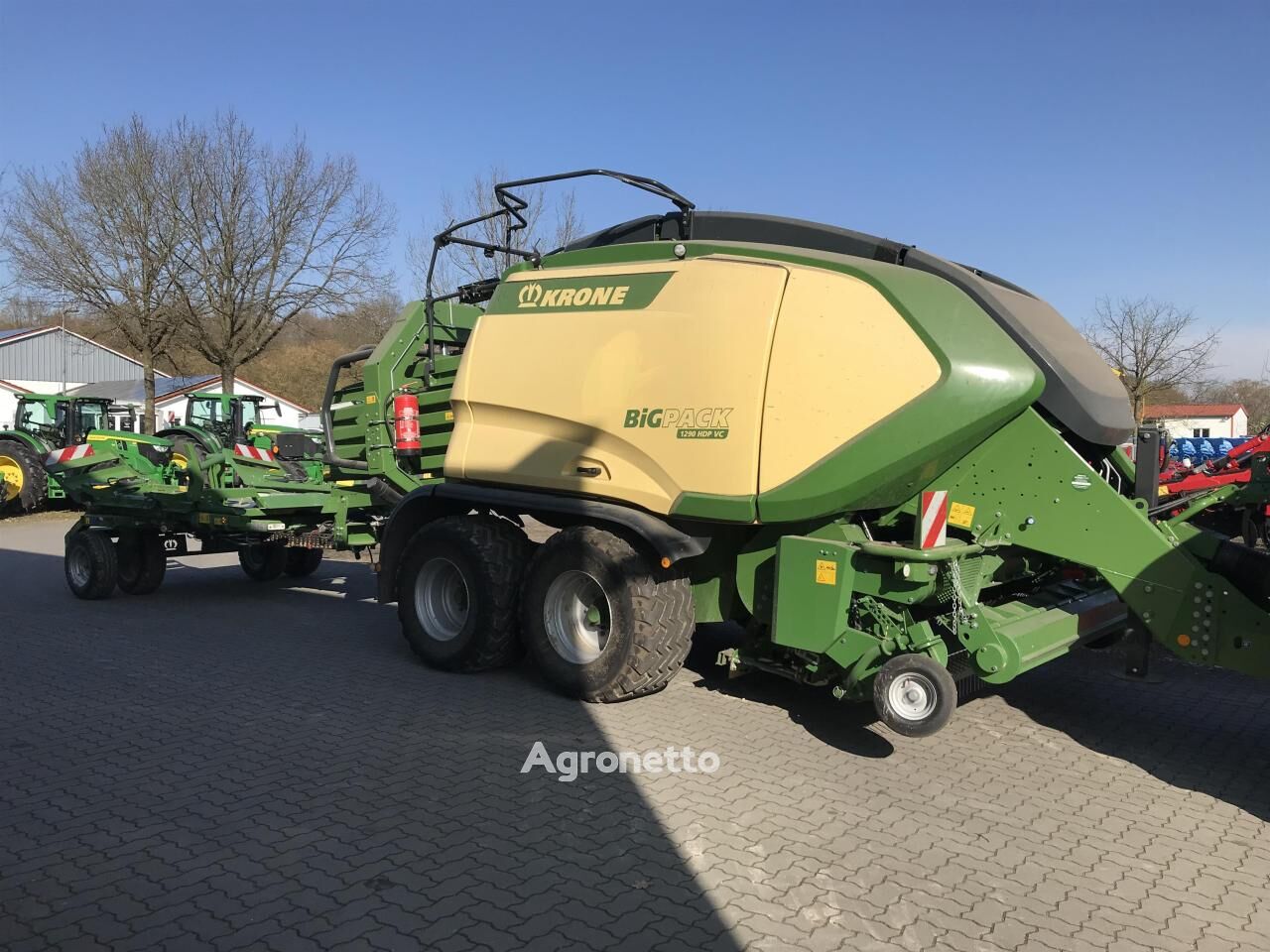 Krone Big Pack 1290 HDP VC square baler - Agronetto