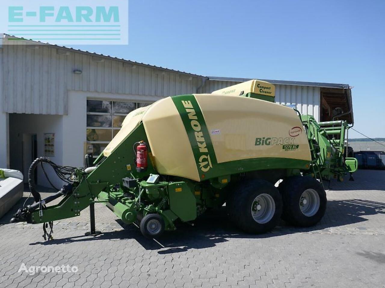 Krone big pack 1270 xc multibale - cleaner square baler