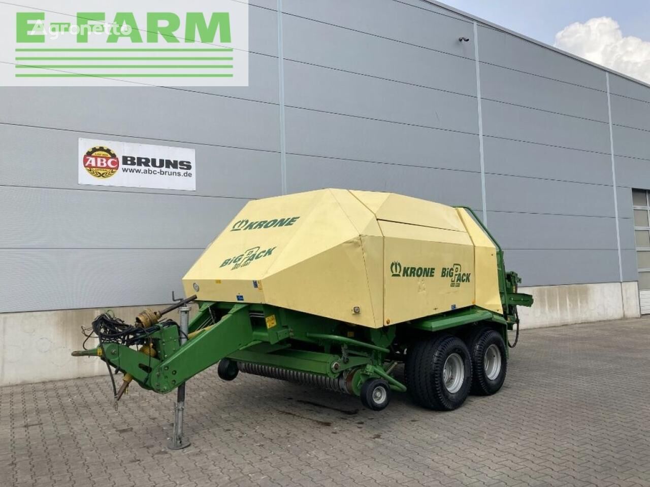 Krone big pack 128 vfs empacadora de pacas