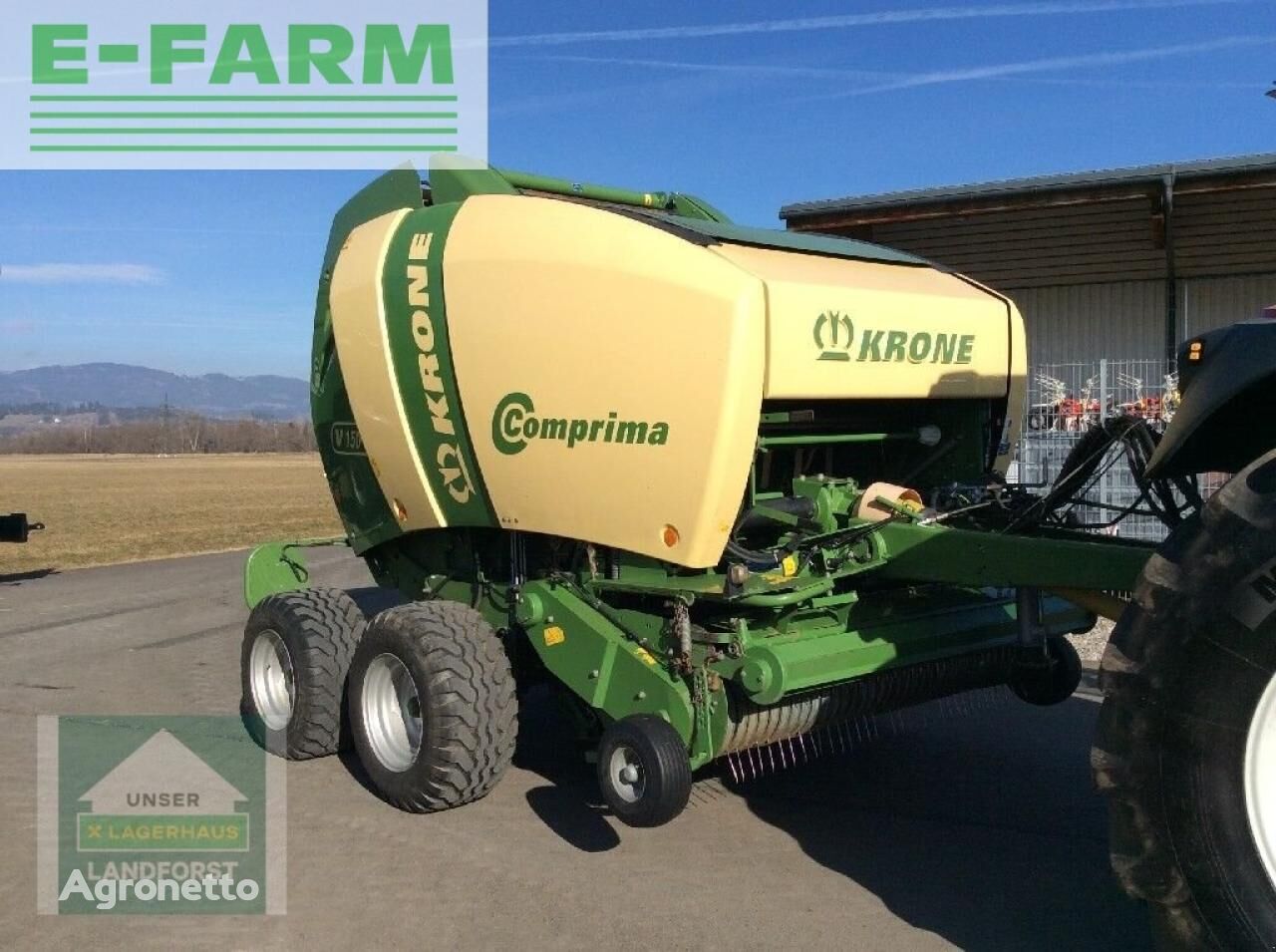 Krone comprima v 150 xc square baler