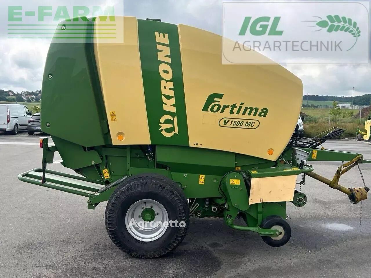 Купить пресс-подборщик тюковый Krone fortima v 1500 mc | Agroline GE Пресс-подборщик тюковый Krone fortima v 1500 mc - Agroline